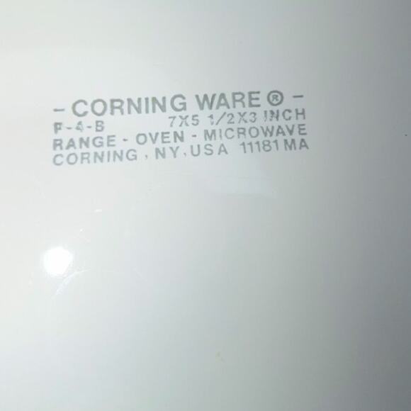 Corning Ware P-4-B Spice of Life Le Persil La Sauge Casserole w/Lid 7x5.5x3" - Picture 4 of 10